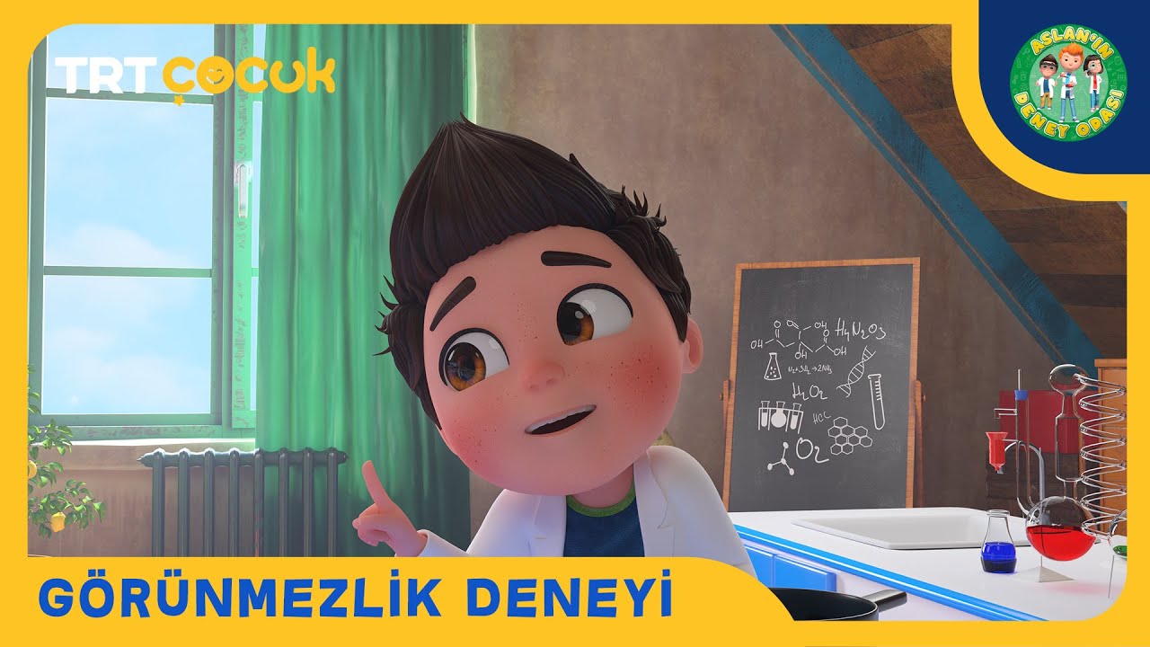 Aslan'ın Deney Odası | Görünmezlik Deneyi