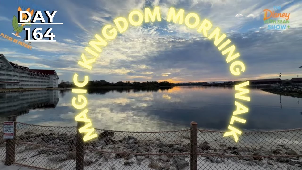 🔴 LIVE: Morning — Calm Disney World Walk & Opening Show | Day 164 | #TDWSS
