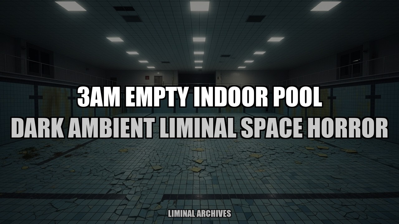 Empty Indoor Swimming Pool | Liminal Space Horror | 3 Hours | Liminal Archives