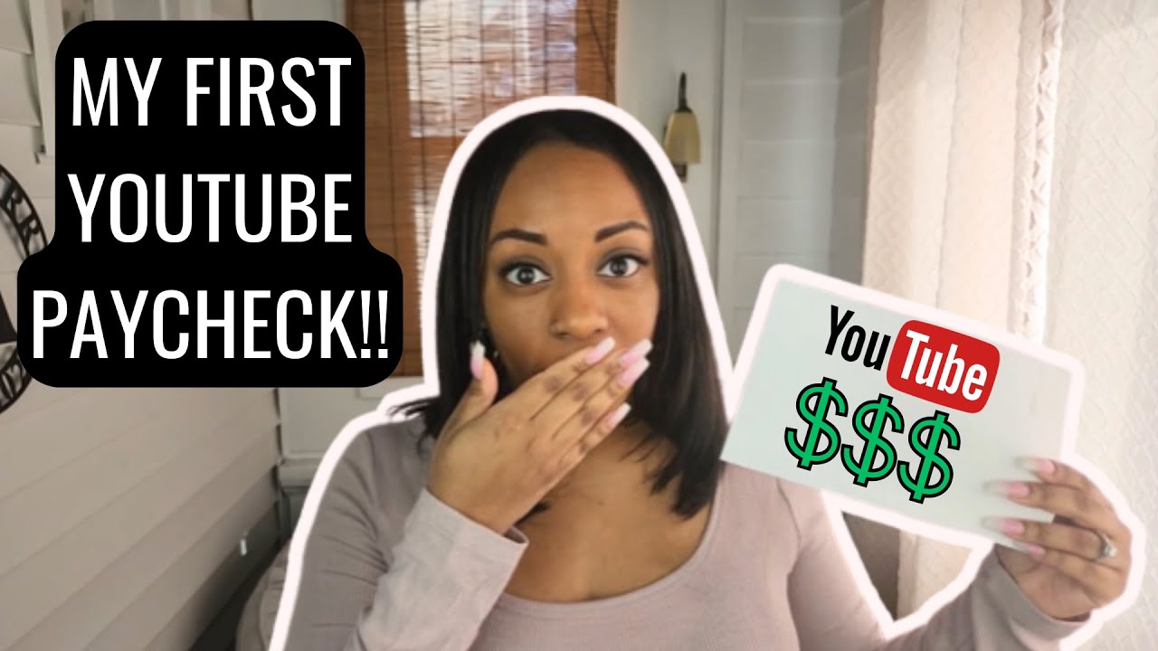 EXPOSING how much YouTube PAID ME with 1k subscribers and my first channel!! MONETIZATION