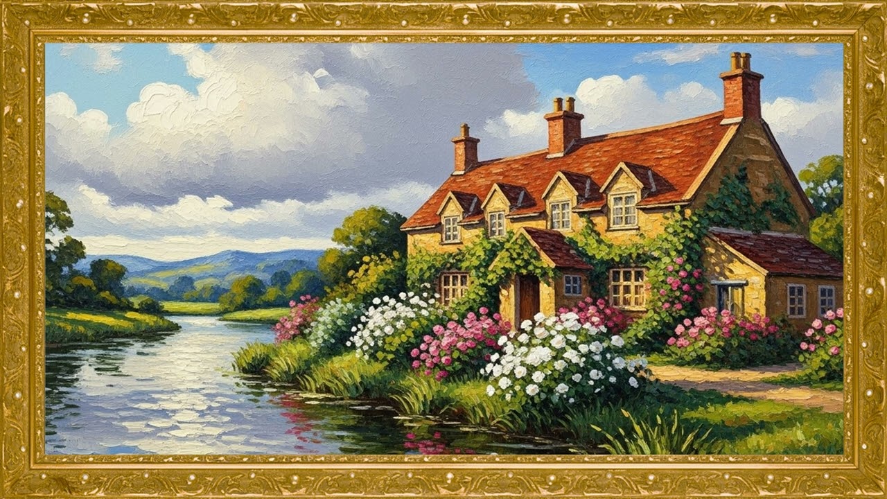 Turn Your TV Into Timeless Art 🎨  12 Hours of Vintage Oil Paintings in 4K No Music
