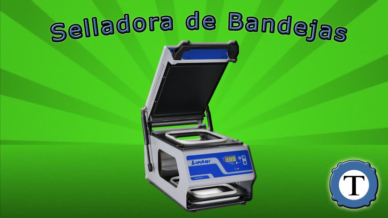 ► Como se usa la Selladora de Bandejas L&iacute;pari SB100 ◄