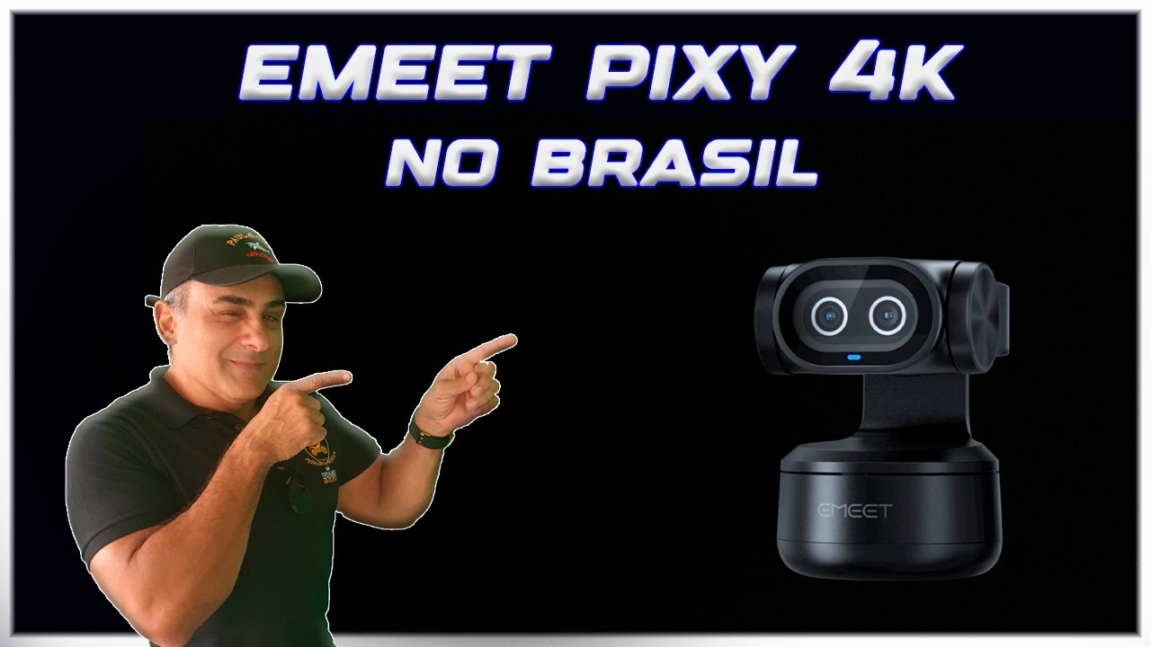 EMMET PIXY 4K A WEBCAM mais AGUARDADA no BRASIL: UNBOXING RAIZ