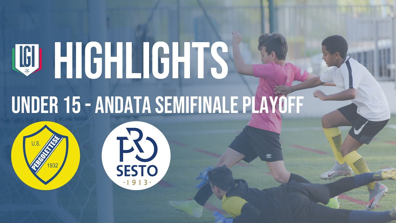 Highlights Pergolettese-Pro Sesto U15 C, andata semifinale playoff stagione 2023-24