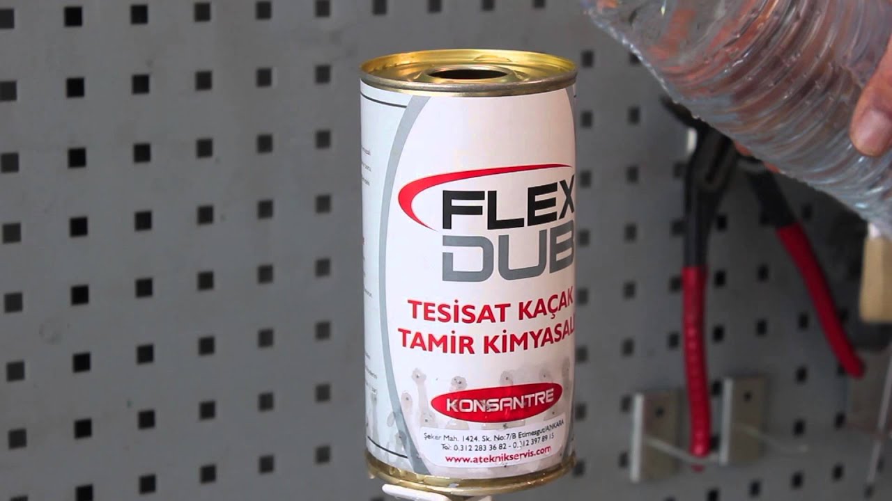 FLEX DUB TESİSAT KAÇAK TAMİR KİMYASALI VE KAÇAK GİDERİCİ