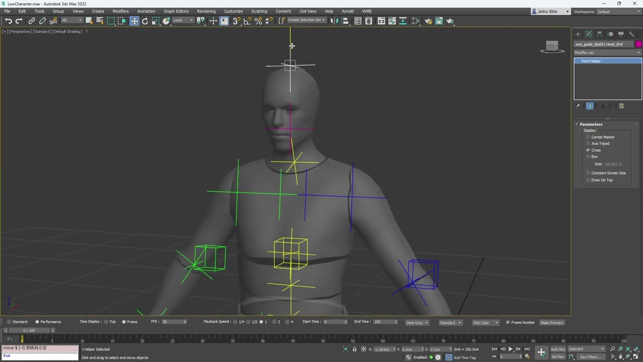 Position Based Biped Alignment Release