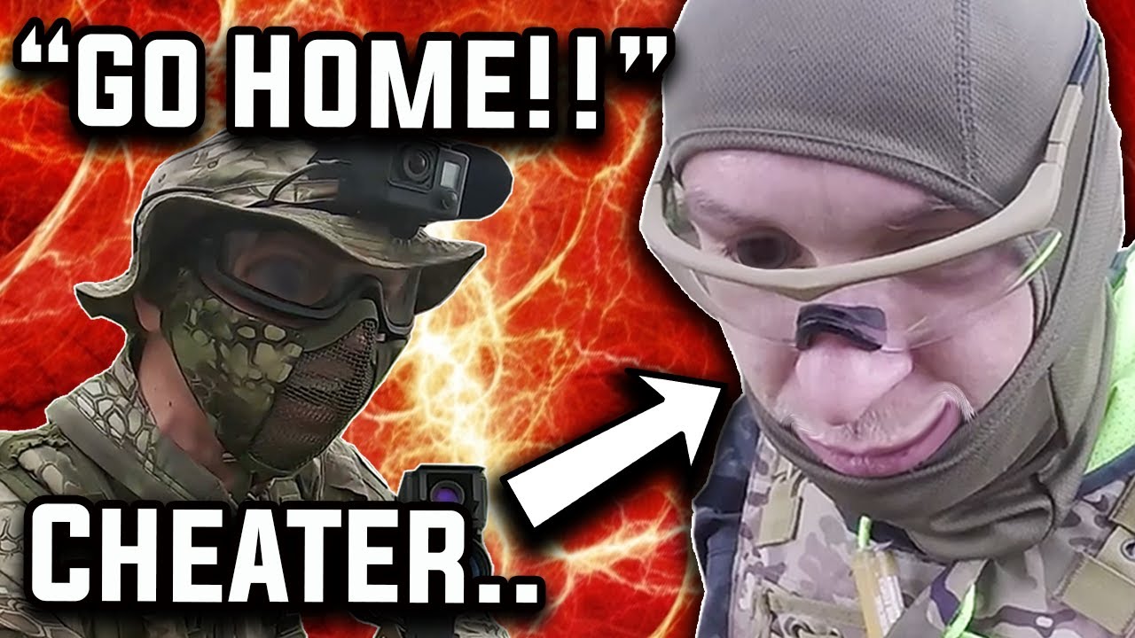 Airsoft Cheater Gets Instant Karma (BUSTED)