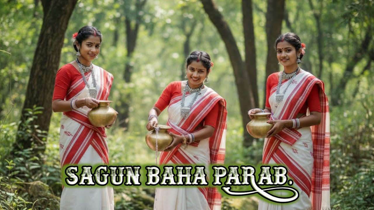 🌸 SAGUN BAHA PARAB - New Santhali Traditional Song 2026 🌸 new santhali song 2026#kherwalmusicworld