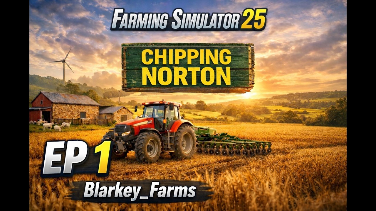 STARTING FROM SCRATCH - FS25 Chipping Norton - Episode 1