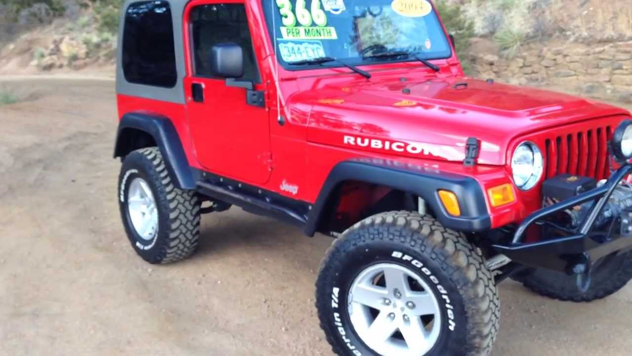 2004 Jeep Rubicon At The Red Noland Pre Owned Center