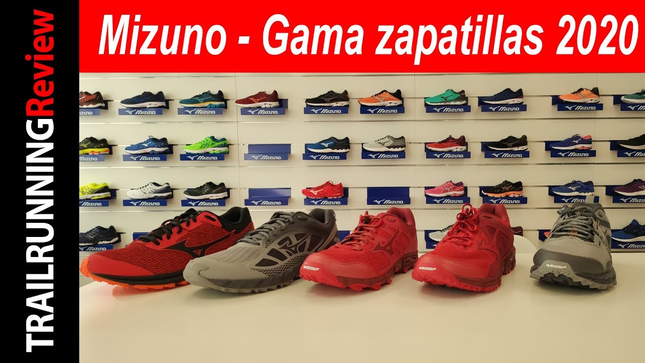 Mizuno - Gama zapatillas Trail Running 2020