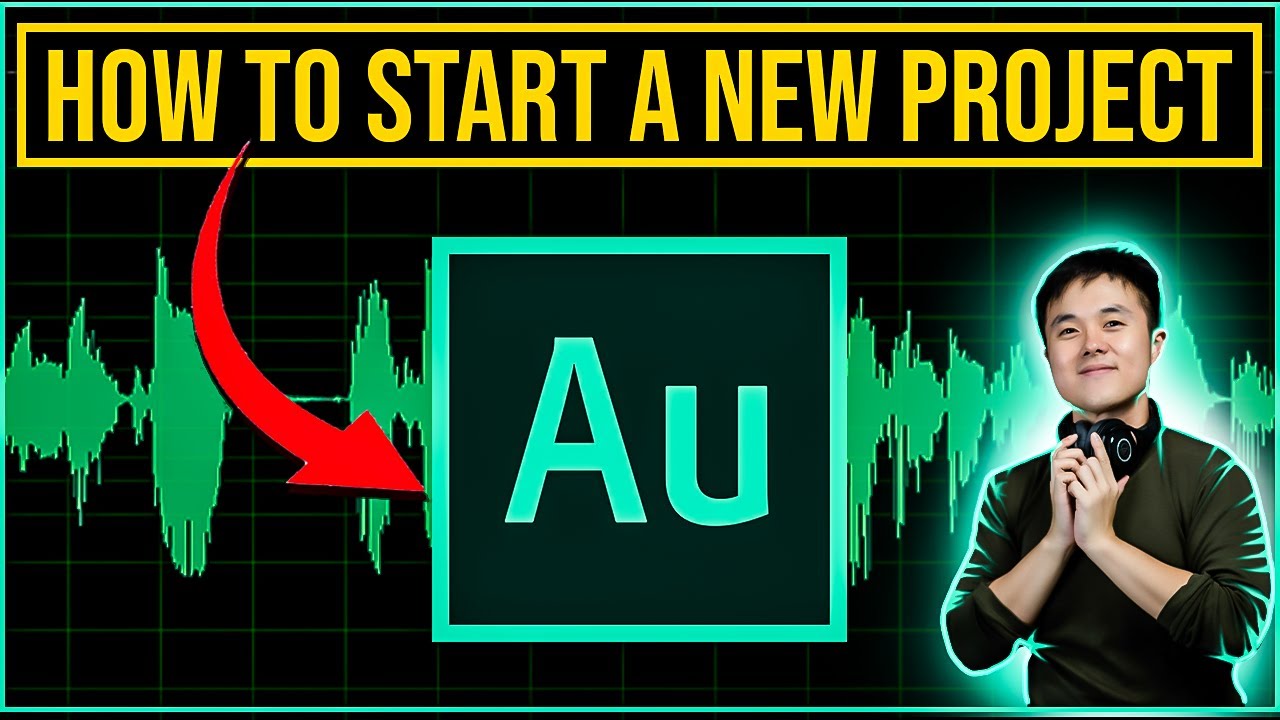 Adobe Audition  Lesson 2 - How To Start A New Project On Adobe Audition