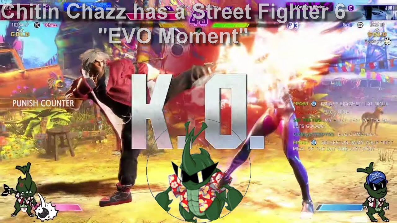 Chitin Chazz has a Street Fighter 6 