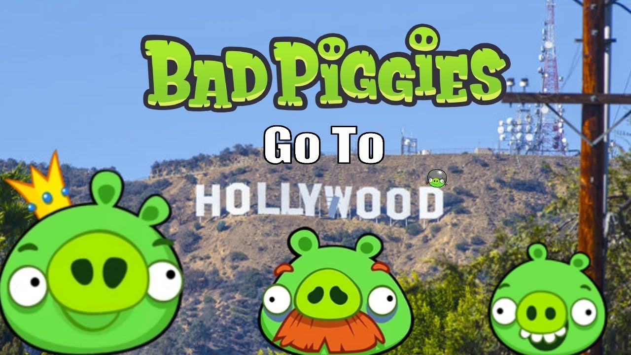 Bad Piggies go to Hollywood!