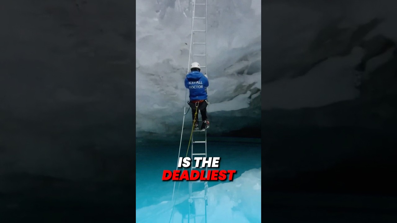 Why Everest's Khumbu Icefall is SO DEADLY