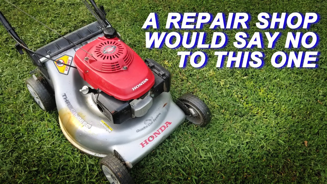 Found Out Why They Didn't Want This Honda Mower