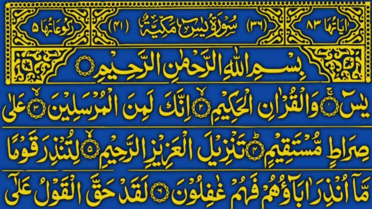 Surah Yaseen 3 Times Recitation | Episode 174 | Beautiful Quran Tilawat | Heart Touching Voice