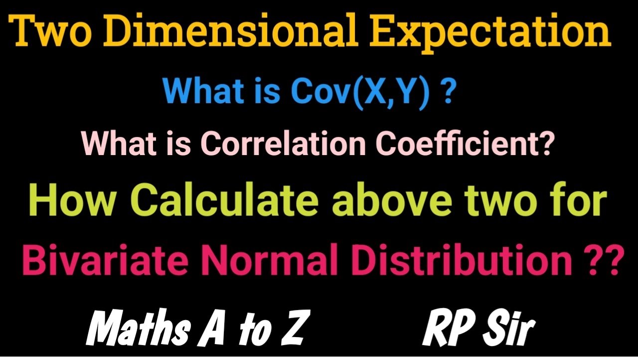 What is the correlation coefficient of bivariate normal distribution ? How to calculate it ?