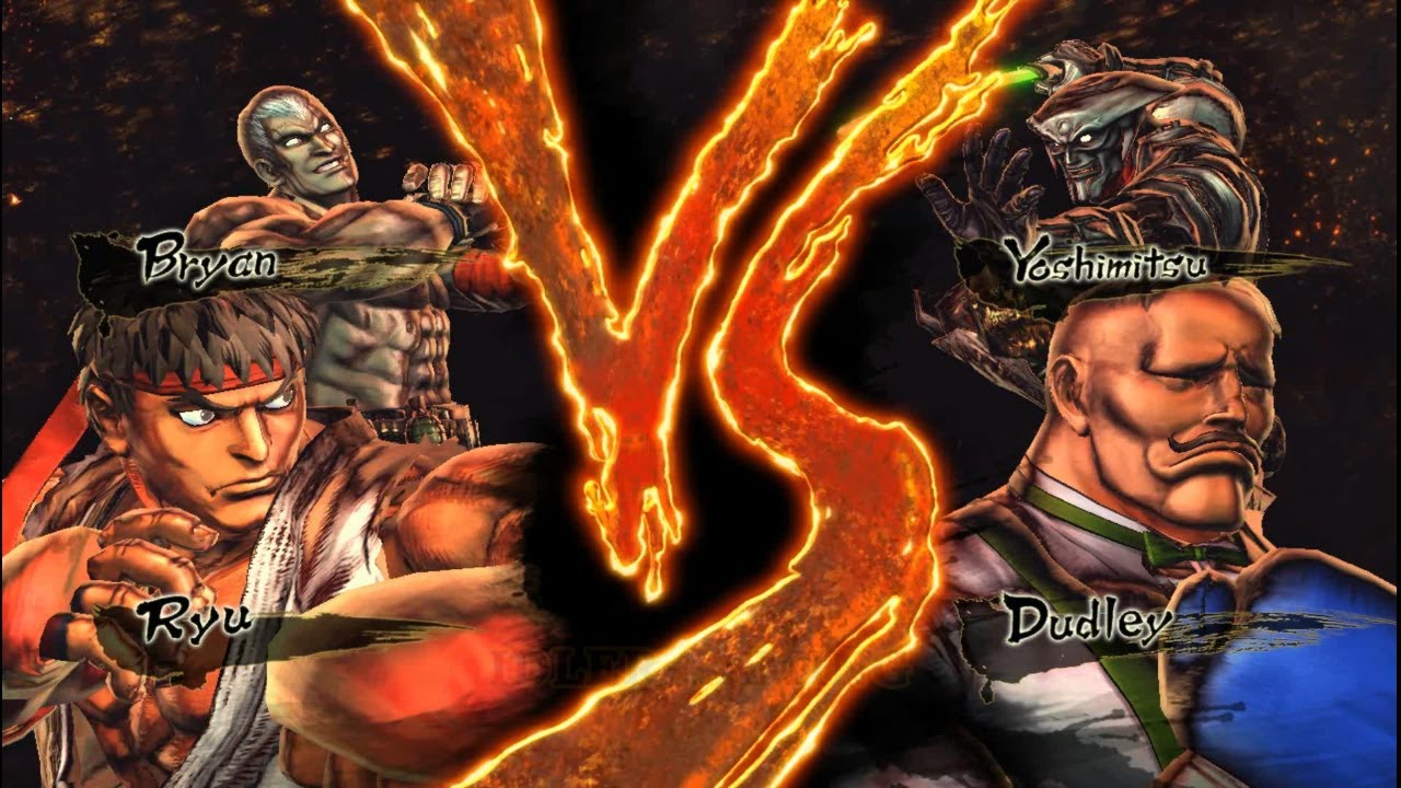 Ryu Bryan VS Dudley Yoshimitsu Hardest AI Street Fighter X Tekken