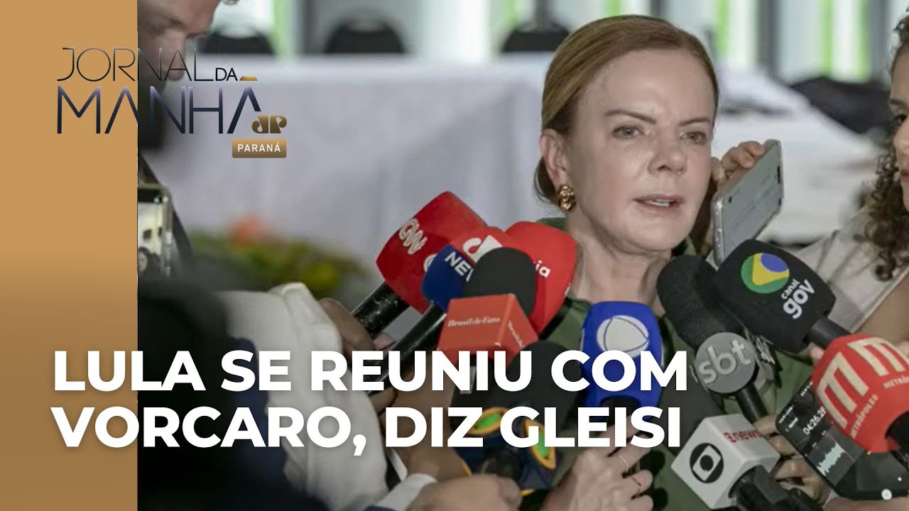 Gleisi Hoffmann confirma que Lula se reuniu com Vorcaro do Banco Master