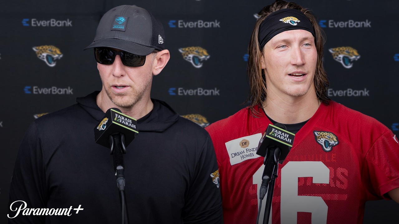 Liam Coen & Trevor Lawrence Speak to the Media | July 29, 2026