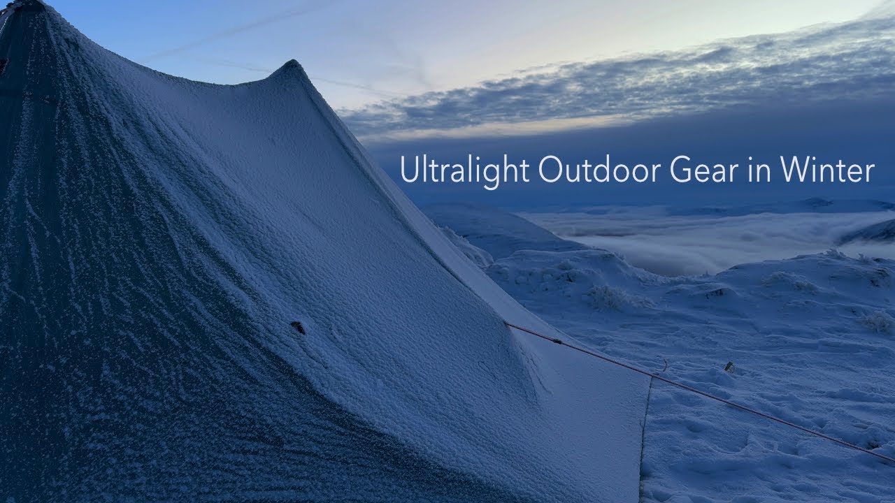 Winter Camping with Ultralight Outdoor Gear | Bonfus Duos 2P | FeatherLight 700 Kit
