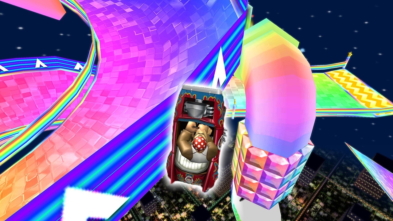【MKW CT】GCN Rainbow Road - 3:34.055