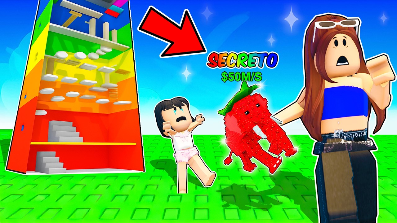ESCAPAMOS de la TORRE TROLL para CONSEGUIR BRAINROTS en Roblox!!