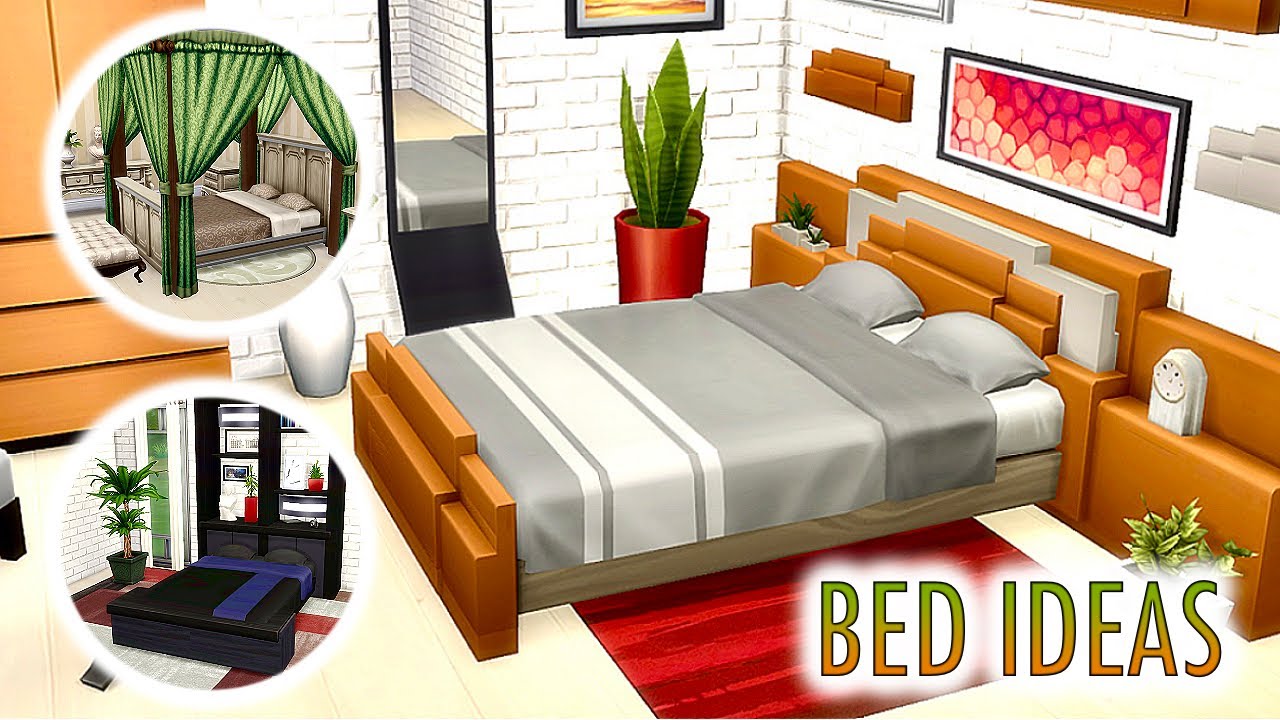 5 Bed Ideas Part 2 / The Sims 4 Base Game / 5 Идей Кроватей Часть 2 / Симс 4 Базовая Игра