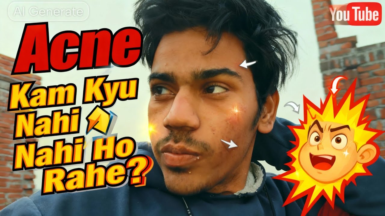 Acne ka end kab hoga?” ⏳