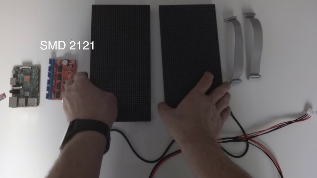 Assemblage DMD clock RPI2DMD