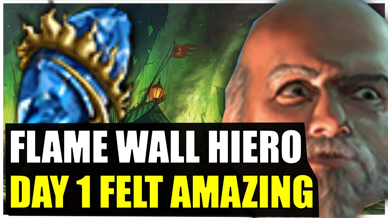 Иерофант через Flame Wall &mdash; невероятно дешевый и эффективный стартовый билд в PoE 3.29