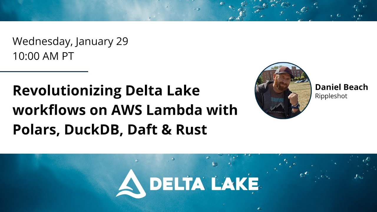 Revolutionizing Delta Lake workflows on AWS Lambda with Polars, DuckDB, Daft & Rust
