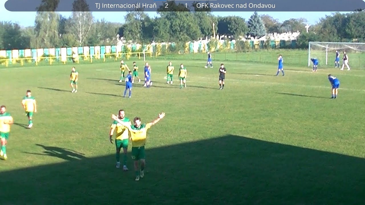 TJ Internacionál Hraň - OFK Rakovec nad Ondavou (3:1) VI. Liga Zemplínska 2025/26 Zostrih