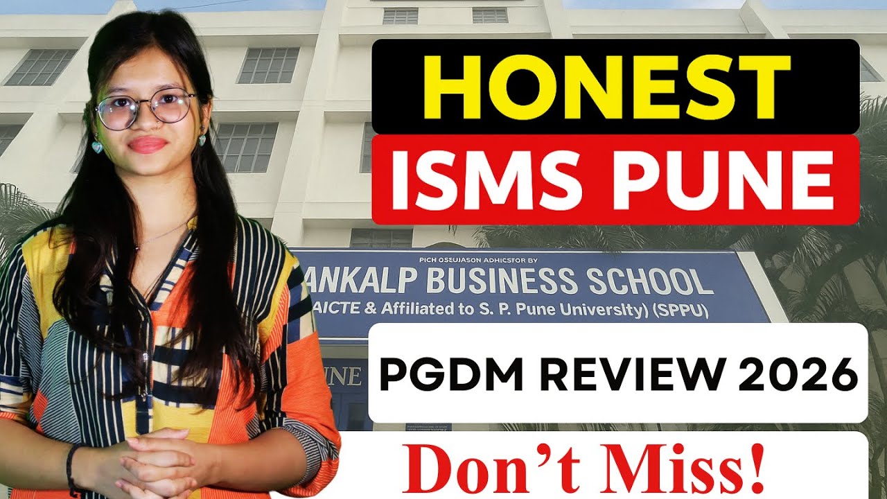 ISMS Pune MBA/PGDM Review 2025 | Real Placements, Fees, ROI & Admission Process 🔥
