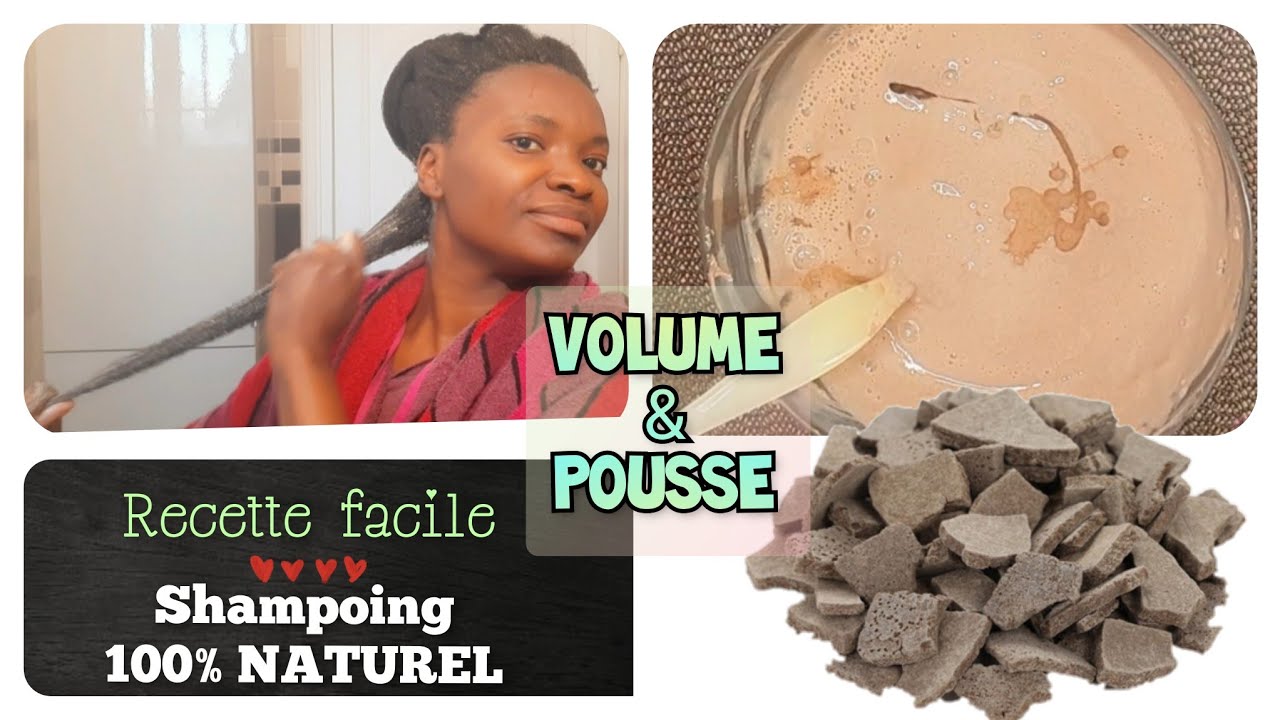🇨🇮87• SHAMPOING 100% NATUREL au SAVON NOIR 🤎 VOLUME & POUSSE [ tout type de cheveux ] Valèh Té
