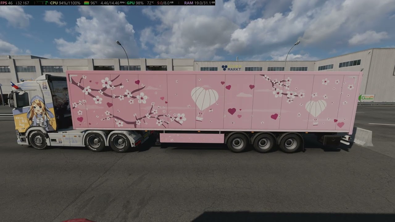 Euro Truck Simulator 2 wot 情人節