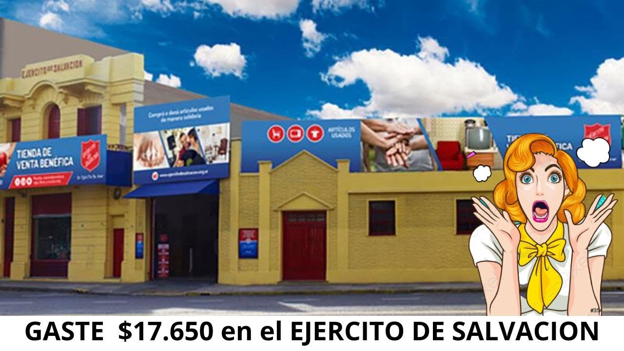 VISITANDO EJERCITO DE SALVACION + HAUL + SORPRESA FINAL