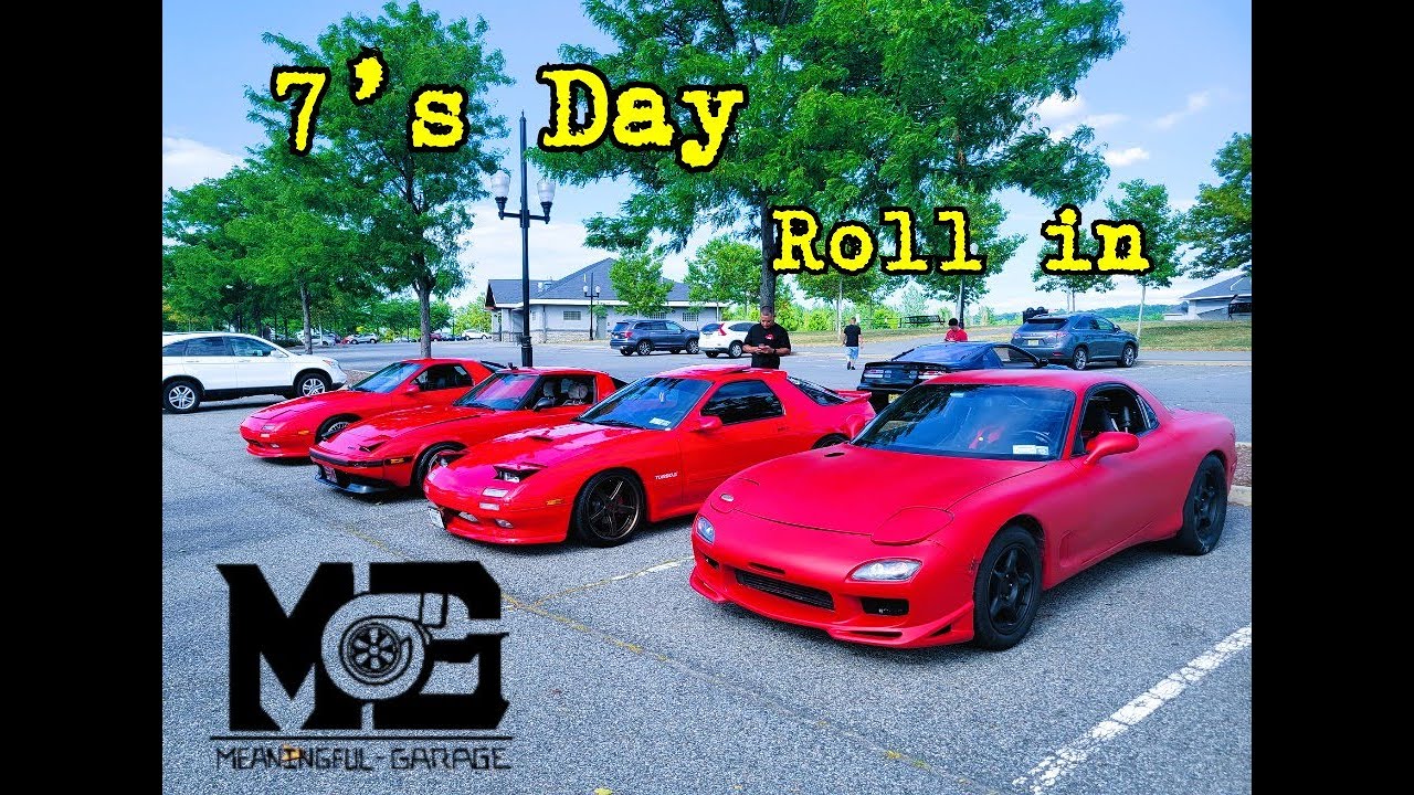 7's day Celebration Meet Car Show 2022. #7sday  #rx7 #car
