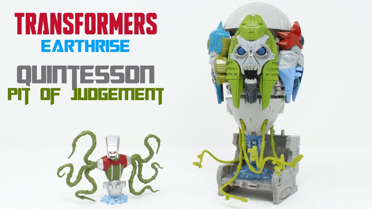 Transformers Earthrise Quintesson Judge & The Prosecutor Pit Of Judgement 1/3 Review