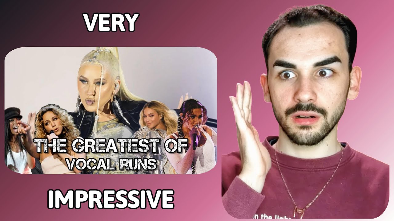 The Musicality Of Female Singers (Vocal Runs) | Reaction