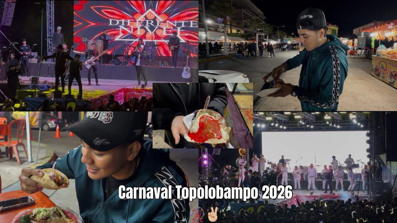 Esto paso una noche en el carnaval de topolobampo🎡🎊……..