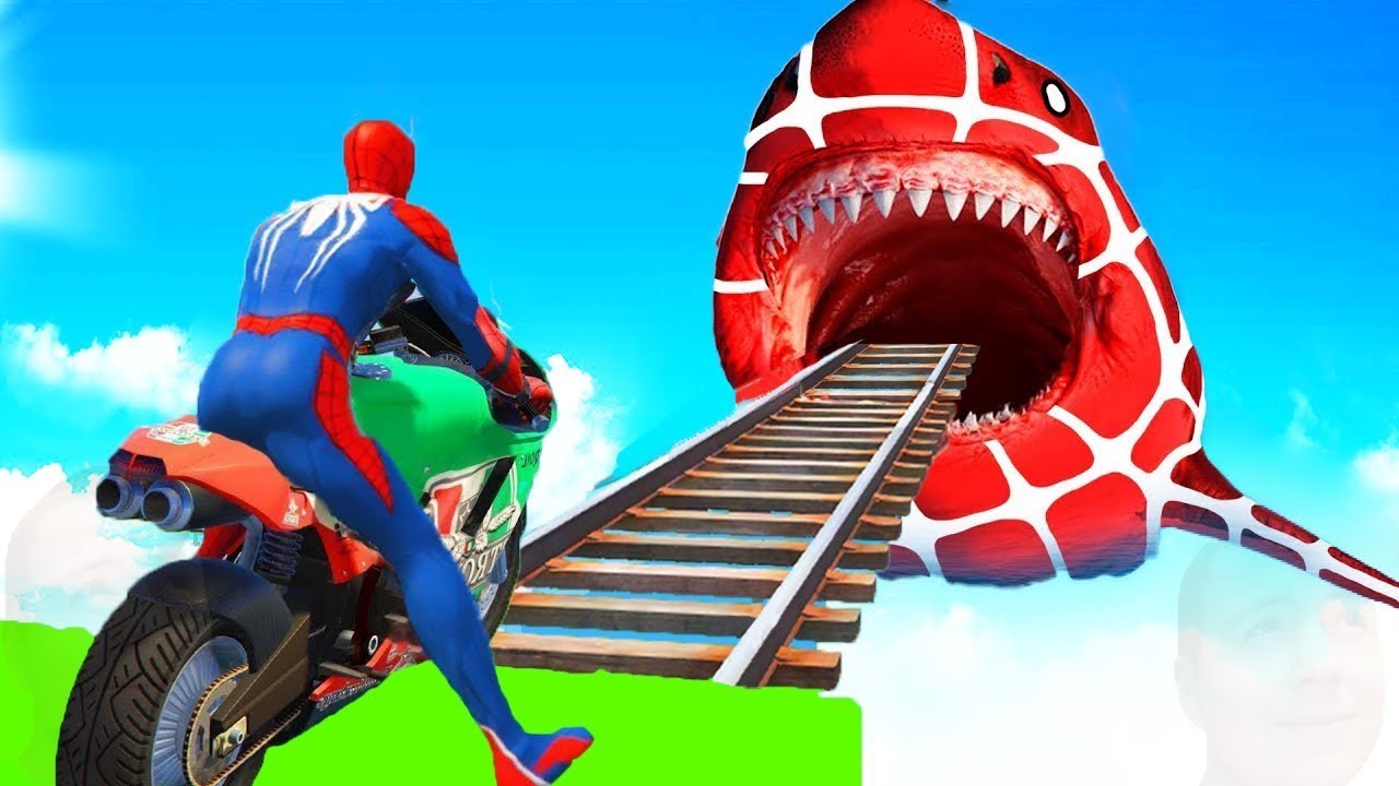 الرجل العنكبوت انقاذ باتمان Spider-Man Rescue batman vs iron man vs venom funny Game GTA 5 superhero