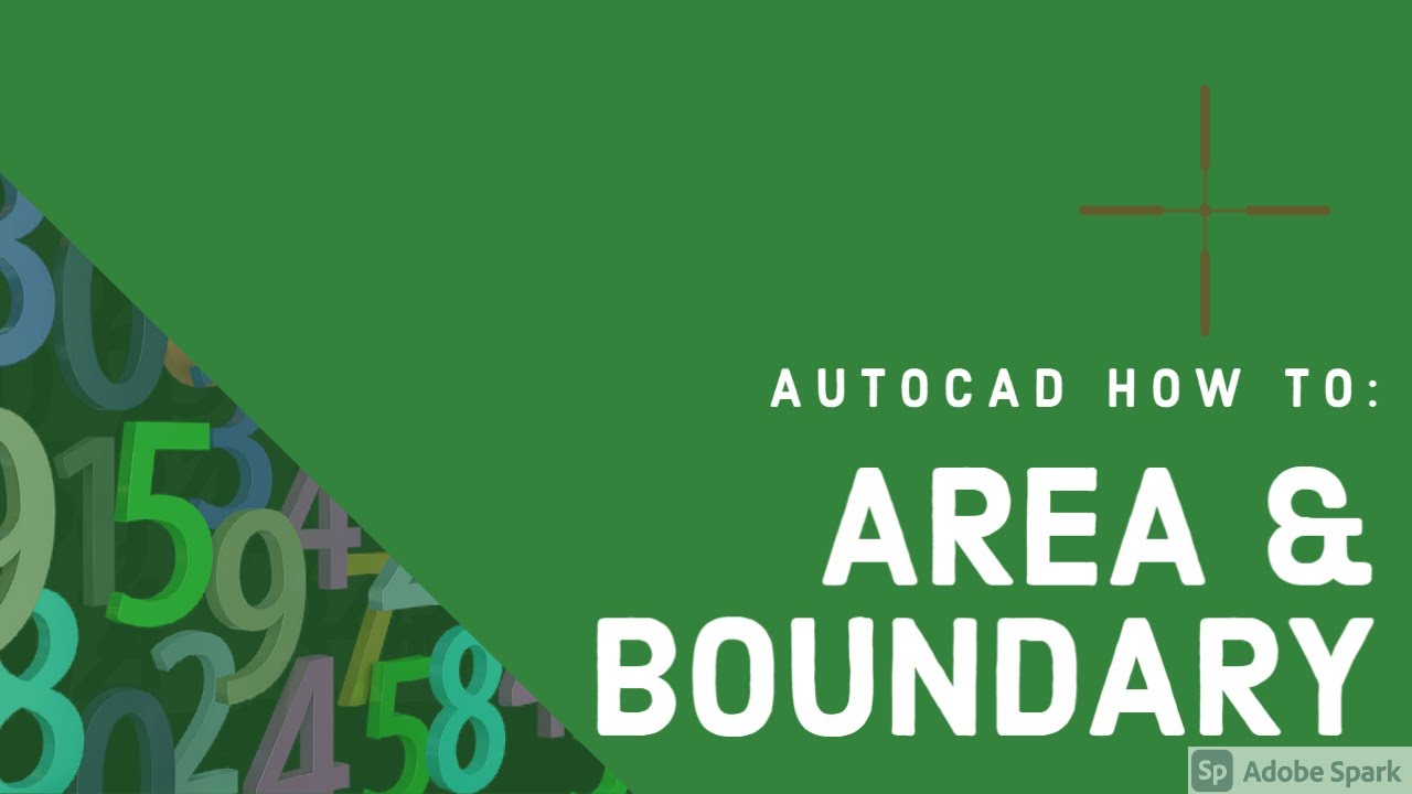 AutoCAD HOW TO: AREA and BOUNDARY