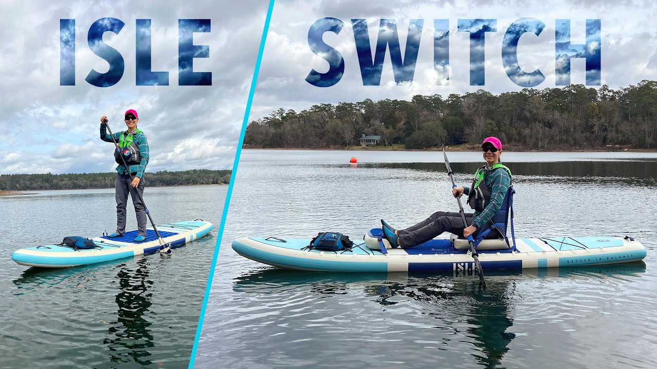 Switch It Up! SUP or Kayak? Both!