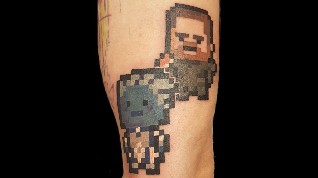 pixels tattoo session 1 of 2 Zeitraffer / timelapse