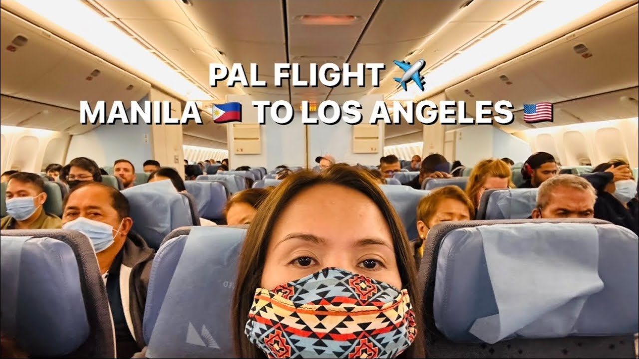 MANILA 🇵🇭 TO LOS ANGELES 🇺🇸 FLIGHT