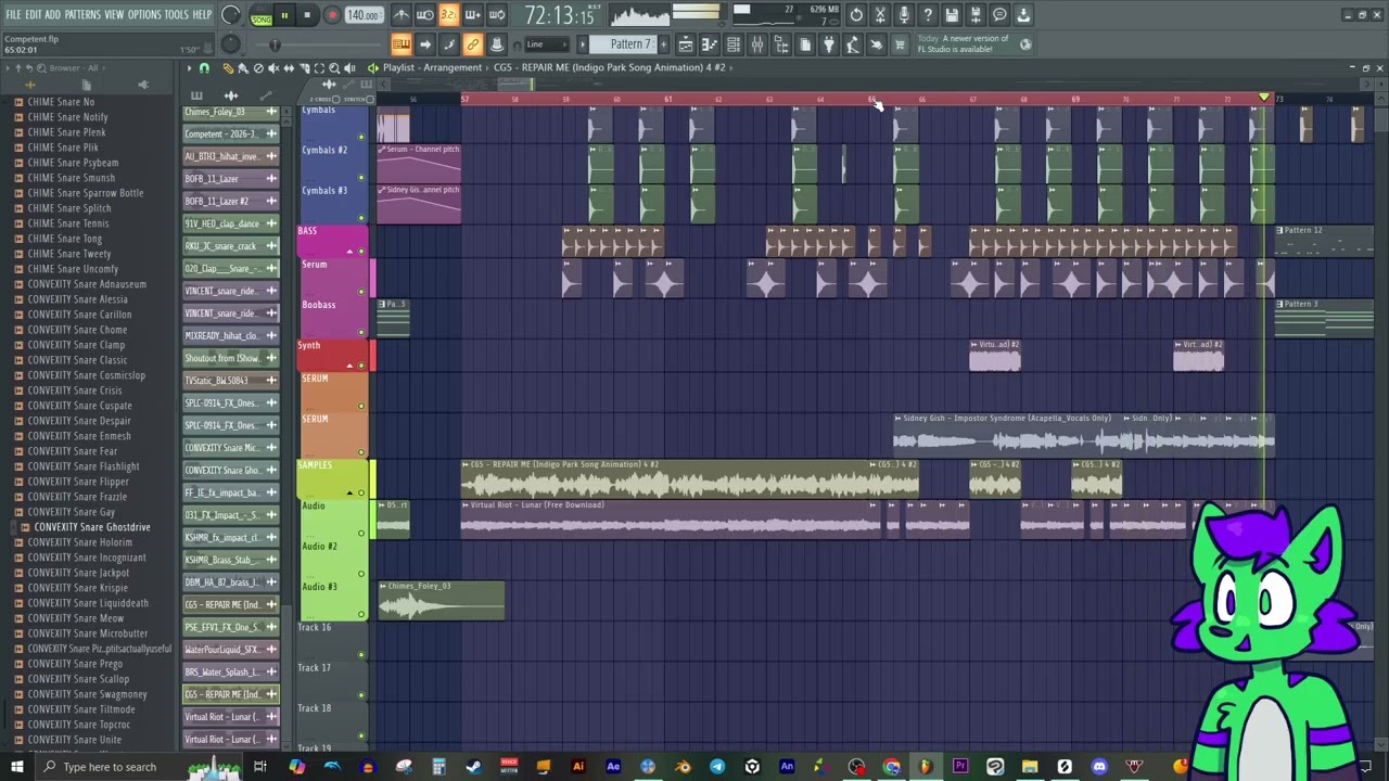 I just mashed up Lunar, Repair Me, and Just be Competent!