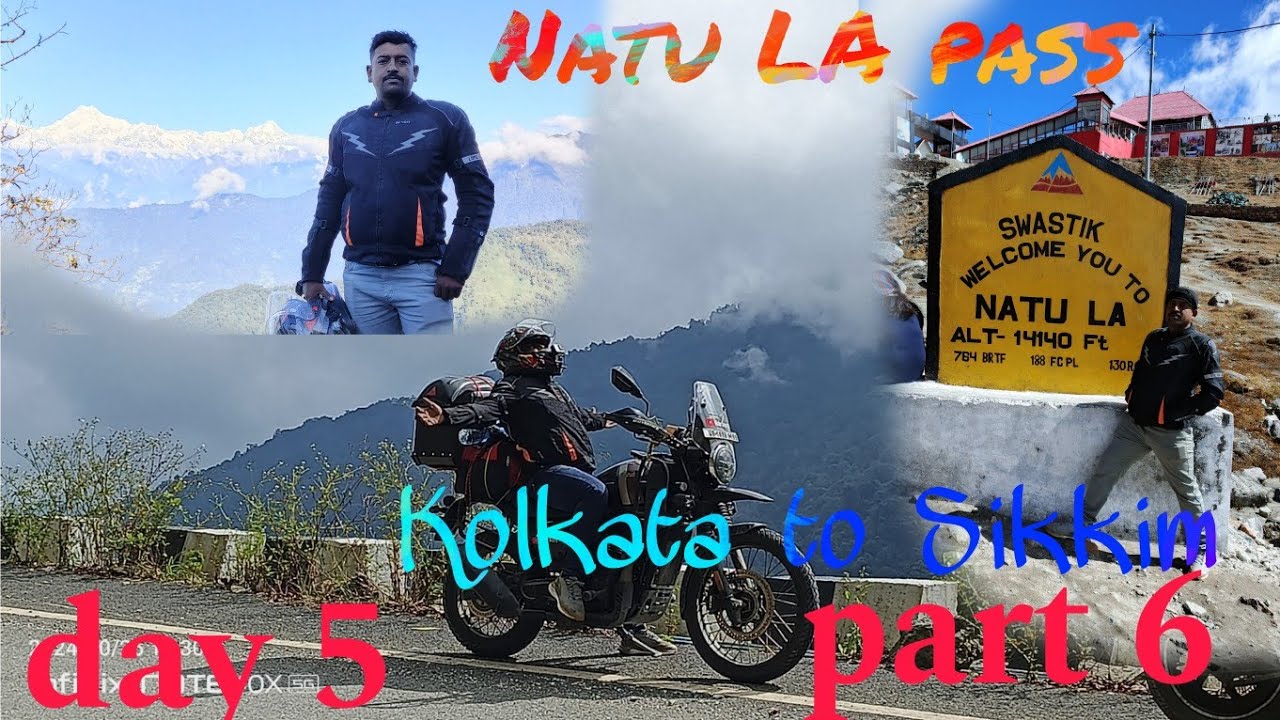 KOLKATA TO SIKKIM ||NATULA PASS ALT 14140 FT||RIDE WITH YEZDI ADVENTURE ||