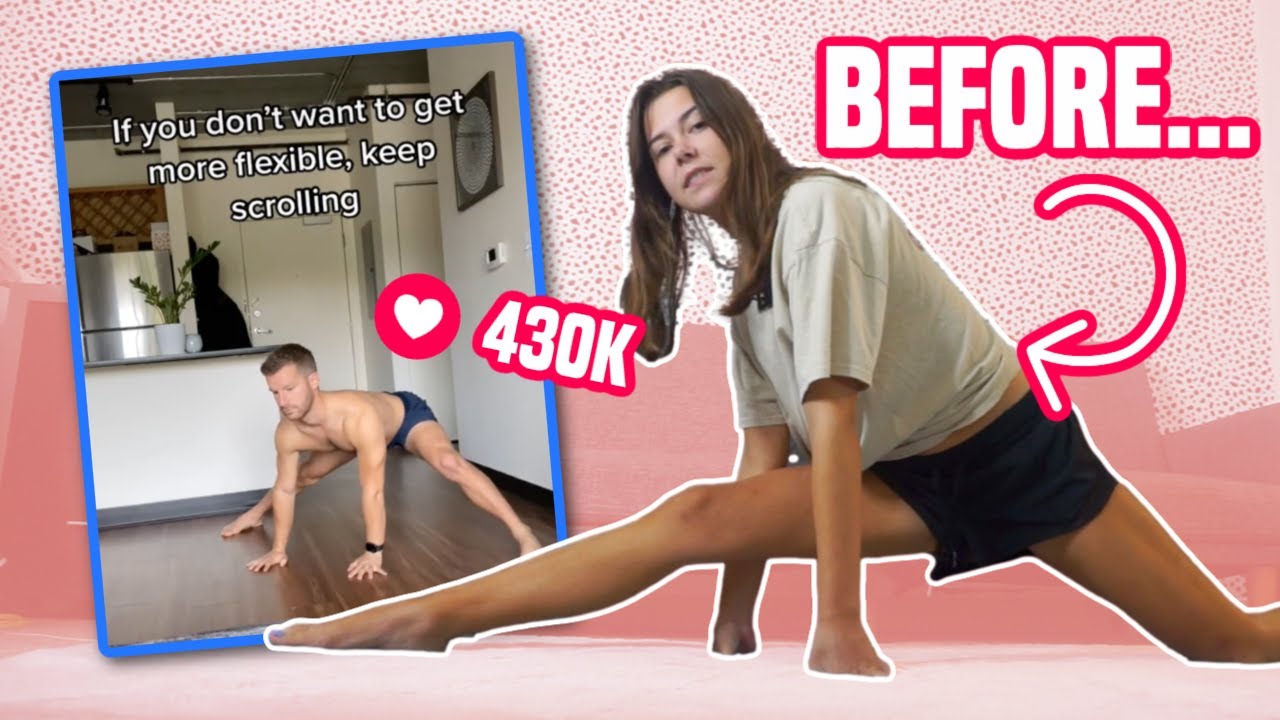 We Tried VIRAL Flexibility Hacks from Tik Tok for a WEEK!